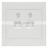 Two Gang PC Socket Pressure- Line Type