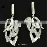 Animal Style Popular Design 925 Sterling Silver With cz Earring QHBE041 thumbnail-1
