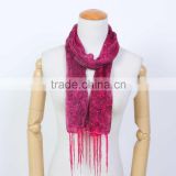 Factory direct sale spot selling plain cloth must be printed sequins cashew scarf