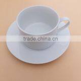 Classic Ceramic Cup and Saucer Porcelain Item Cheap Tea Coffee Cups and Saucers Set thumbnail-1