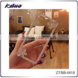 HOT Sales Two Rhinestone Flower Design Tpu Mobile Phone Cases thumbnail-1