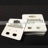 Jewelry Custom Printed Paper Tags for Earring Necklace Bracelet thumbnail-1