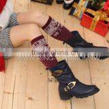 Taiwan Manufacturer Elk Pattern Girls Leg Warmer thumbnail-6