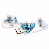 16GB Soft PVC Skateboard Shaped USB Flash Drive Gift 100% Real Capacity USB Flash Disk Memory USB 2.0 USB3.0