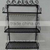 Home Decor Vintage Wrought Iron Wall Shelf thumbnail-1