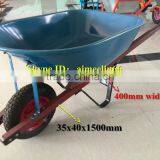 100L Plastic Wheelbarrow With Pneumatic Wheel thumbnail-1