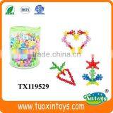 Plastic Snowflake DIY Building Blocks Toys New Creative Puzzle Toys for Kids thumbnail-1