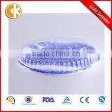 Disposable Round Plastic Frozen Food Tray With Transparent