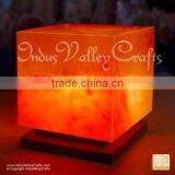 Rock Salt Lamp, Negative Ions, Air Purifier, Himalayan Crystal Lamps thumbnail-1