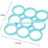 Heat Resistant Silicone Mat Round Shaped Waterproot Place Mat thumbnail-6