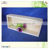 Customized Mini Solid Cuboid Pine Wooden Pallet Coaster Tray thumbnail-3