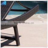 Set of 2, Outdoor Modern Rattan Wicker Chaise Lounge Chairs thumbnail-4