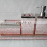 High End Quality Best Selling Special Newest Designed Natural MOP Bath Set From Vietnam thumbnail-1