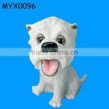 Collectable Ceramic White Dogs Little Paws Collectable Ceramic Dogs thumbnail-1