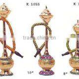 Decorative Brass Hookah, Hookah Pipe, Arabic Hookah, Decorative Metal Hookah thumbnail-1
