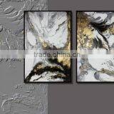 Customized for 1 PC Framed Canvas Oil Group Painting With Gold Leaf thumbnail-2