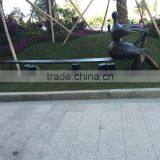 Fiberglass Man Character on Bench thumbnail-3