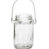 Mason Jar With Wire Handle thumbnail-2