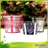 Beautiful Outdoor Garden Supply Metal Hanging Flower Pot Stand thumbnail-3