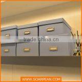 Recycle Handmade Folding Paper Storage Box Custom