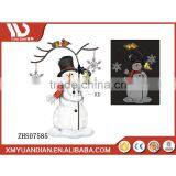 Wholesale Craft Supplies String Led Resin Christmas Ornaments Wholesale String Light With Snowflake Pole thumbnail-6