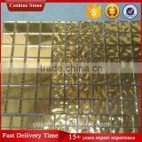 Popular Wall Covering Starbright Glass Gold Mosaic Tile thumbnail-1
