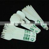 disposable wooden cutlery for knife fork spoon