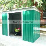 8x4ft Cream Garden Metal Tool Shed thumbnail-1