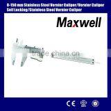 0-150 mm Stainless Steel Vernier Caliper/vernier Caliper Self Locking/Stainless Steel Vernier Caliper thumbnail-1