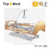 TOPMEDI Homecare Hospital Products 5 Function Wooden Electric Hospital Bed thumbnail-1