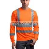 Long Sleeve High Vis Reflective Cotton Shirts for Work Mens Shirts thumbnail-2