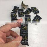 2017 High Quality Gold Metal Thread Silver Metal Thread Garmnets Woven Labels thumbnail-5