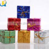 Newest Colorful Christmas Tree Ornaments Hanging Small Gift Package thumbnail-1