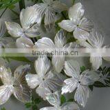 Long Hollow Flower Design White Shell Pendant Charms Diy Long Shell Jewelry Component Accessories 2016 thumbnail-4