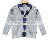 2015 Fashion Knitting Patterns Sweater Coat Woolen Cardigan Sweater Designs for Children thumbnail-1