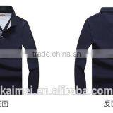 Wholesale High Quality Popular Latest Design Long Sleeve Polo Shirt thumbnail-3