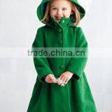 Girls Christmas Green Coat Baby Winter Coat Set thumbnail-1