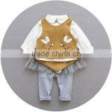 S17664A Lovely Girls Fashion Boutique Clothing Children Clothes Sets thumbnail-6