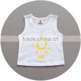 S17376A 2017 Summer Beach Bamboo Cotton Boys Vest thumbnail-3