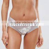Runwaylover Hot Sale Sexy Embroider Floral Sexy Bra Set thumbnail-3