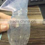 With Lid Silicone Breast Milk Pump Food Grade Silicone Breast Pump Simple Humalactor thumbnail-2