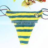 Girls Multiple Color Stripe Nice Sexy Thongs g String Underwear thumbnail-4