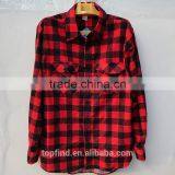 Classic Good Quality Plaid Pattern Long Sleeve Two Pocket Fashion Boy's Shirt thumbnail-1