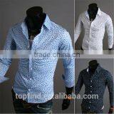 Competitive Price Promote Customise Top Sale Print Pattern Slim Fit Men's African Shirt thumbnail-3