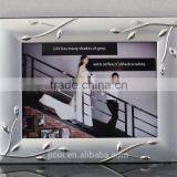 LEAF DESIGN SLIVER PLATING PHOTO FRAME thumbnail-3