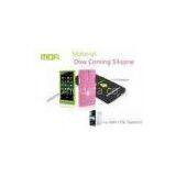 Pink / Green Eco - Friendly Mofi Dow Corning Cell Phone Silicone Cases For Sony LT26i thumbnail-1
