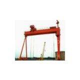 300t Main Girders Rain-Proof Gantry Crane With Double-Trolleys For Ship Building thumbnail-1