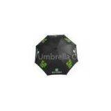 Black Automatic Printed Golf Umbrella , Promotional Golf Umbrellas thumbnail-1