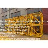 Flat Head Tower Crane Structural Steel Mast Section / Steel Plate Mast Section thumbnail-3