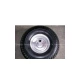 supplying rubber wheel(15